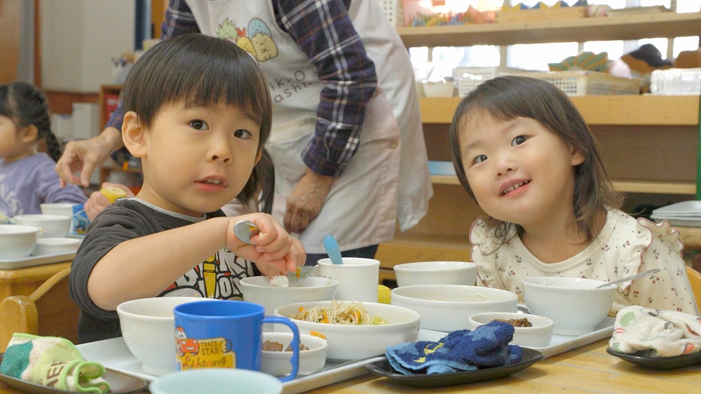 健康な子どもに